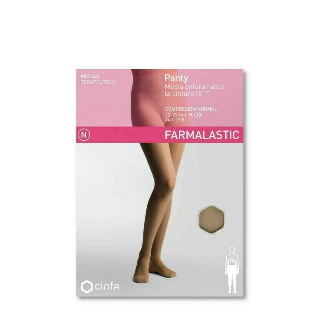 PANTY COMP NORMAL 140 DEN FARMALASTIC BEIGE T- MED
