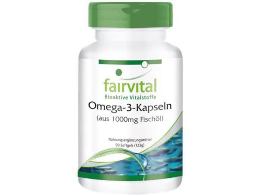 FAIRVITAL OMEGA 3 1000 MG 90 CAPS