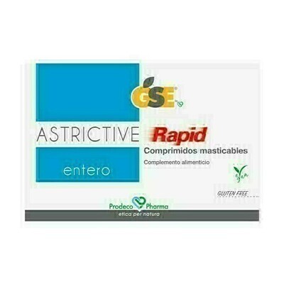 GSE ENTERO ASTRICTIVE RAPID 24 COMPRIMIDOS MASTICABLES