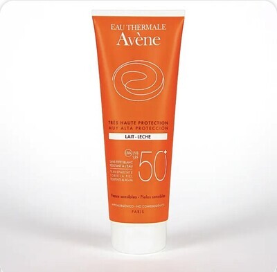 AVENE SPF 50  LECHE MUY ALTA PROTECCION 250 ML