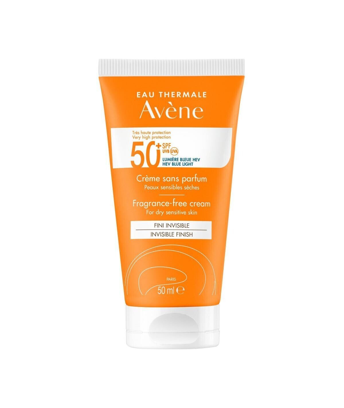 AVENE SPF 50  FLUIDO MUY ALTA PROTECCION SIN PER 50 ML