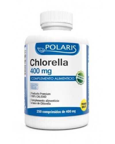 POLARIS CHLORELLA 400MG 250 COMPRIMIDOS