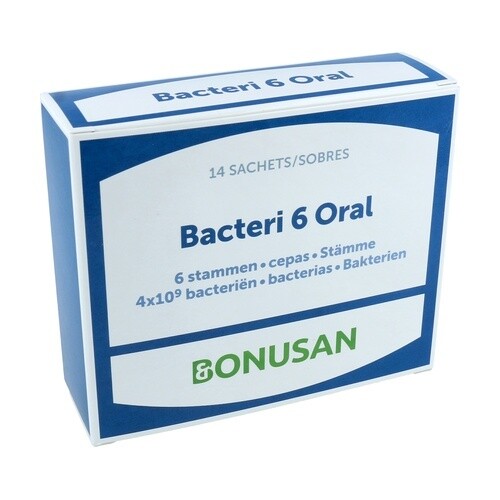 BONUSAN BACTERI 6 ORAL 14 SOBRES