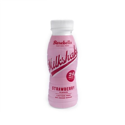 BAREBELLS MILKSHAKE STRAWBERRY 330 ML