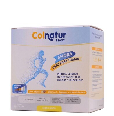 COLNATUR READY 30 STICKS 3 G SABOR LIMON