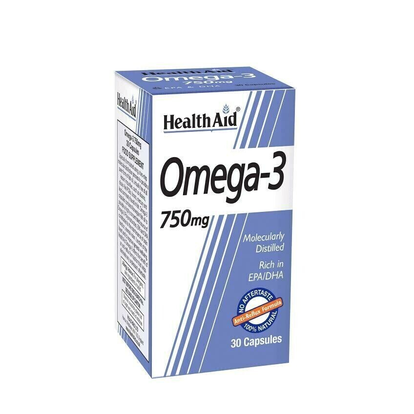 HEALTH AID OMEGA 3 750 MG 60 CAPS