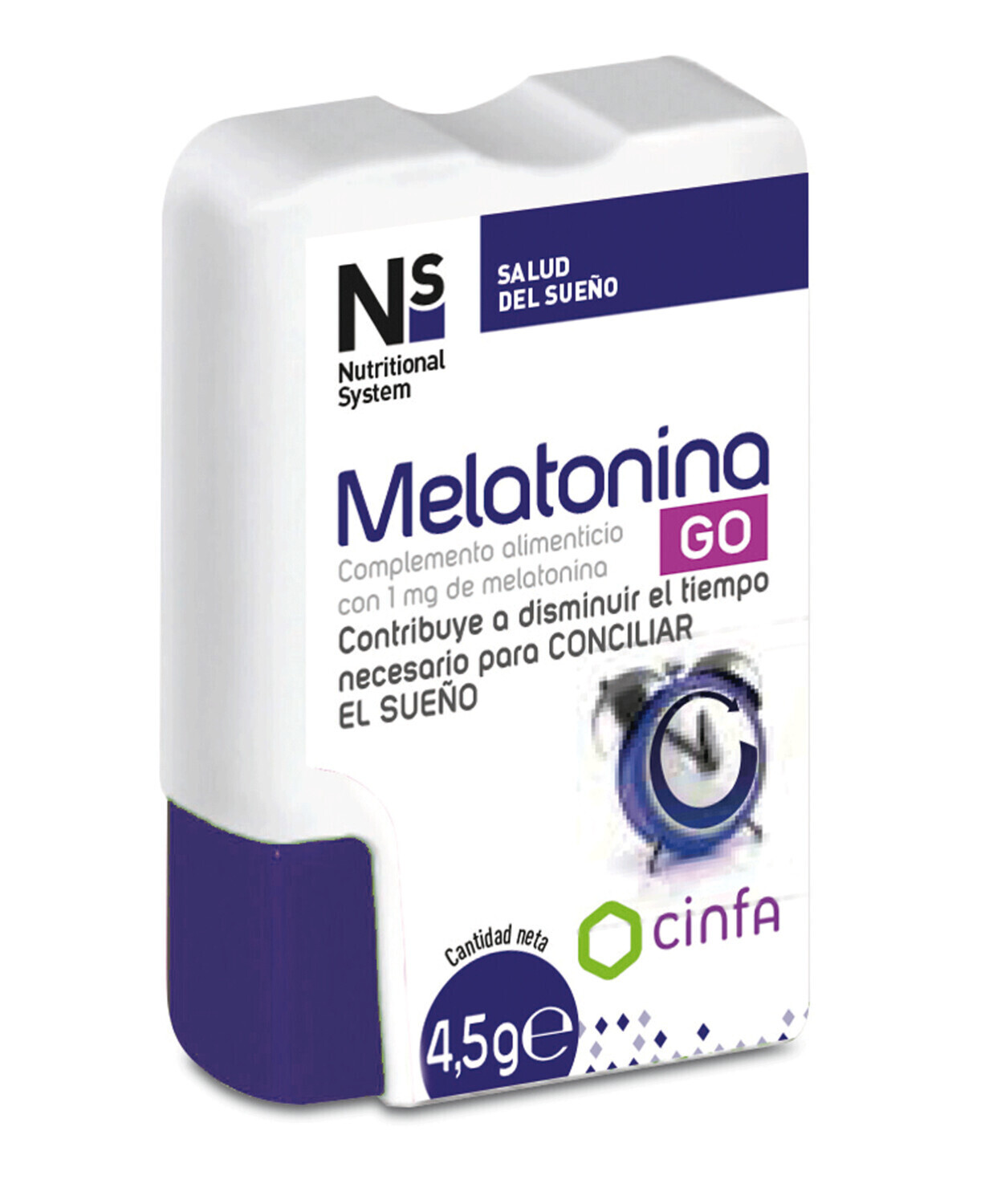 NS MELATONINA GO 1 MG 60 COMPRIMIDOS