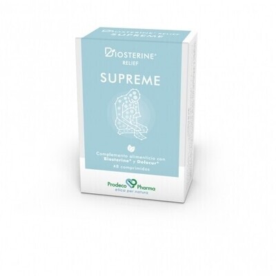 GSE RELIEF BIOSTERINE SUPREME 12 COMPRIMIDOS