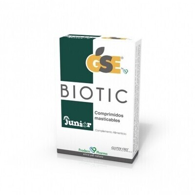 GSE BIOTIC JUNIOR 24 COMPRIMIDOS MASTICABLES