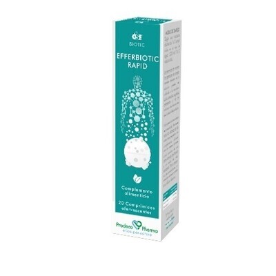 GSE EFFERBIOTIC RAPID 20 COMPRIMIDOS EFERVESCENTES