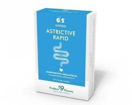 GSE ENTERO ASTRICTIVE RAPID 24 COMPRIMIDOS DEGLUTIBLES