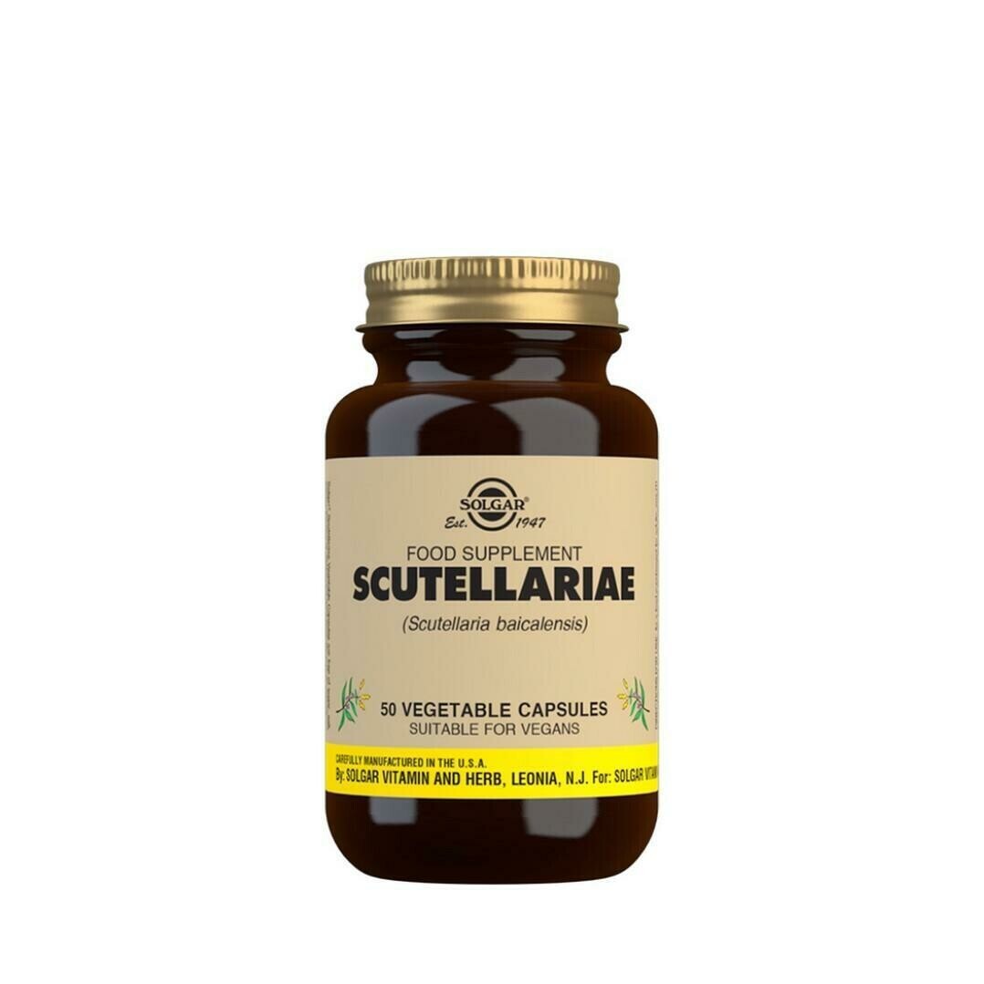 SOLGAR ESCUTELARIA 50 CAPS 