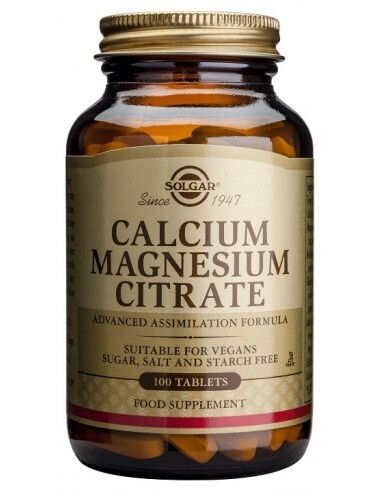 SOLGAR CALCIO MAGNESIO CITRATO 100CAP