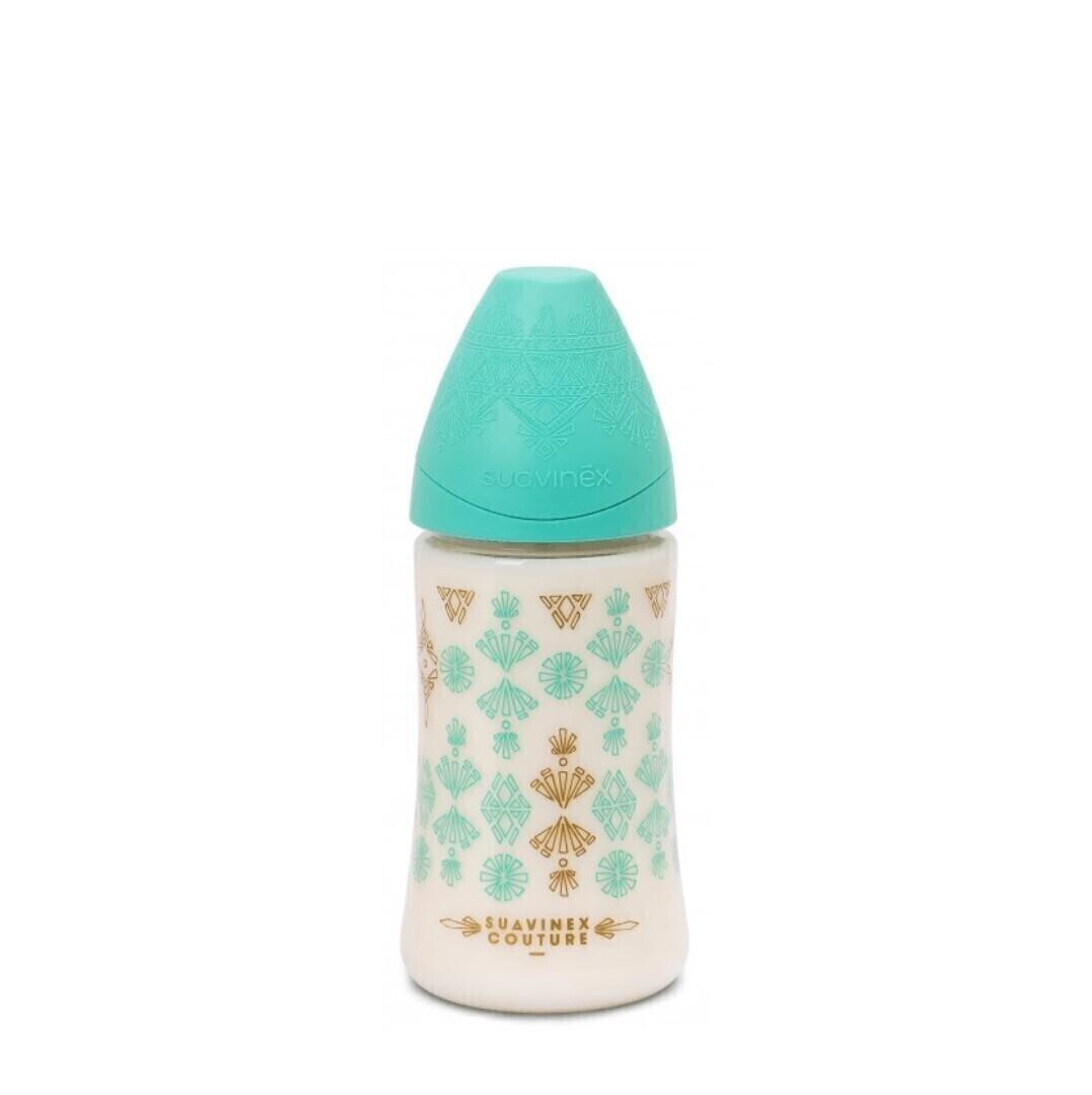 BIBERON PP BOCA ANCHA T SILICONA SUAVINEX PREMIU 270 ML