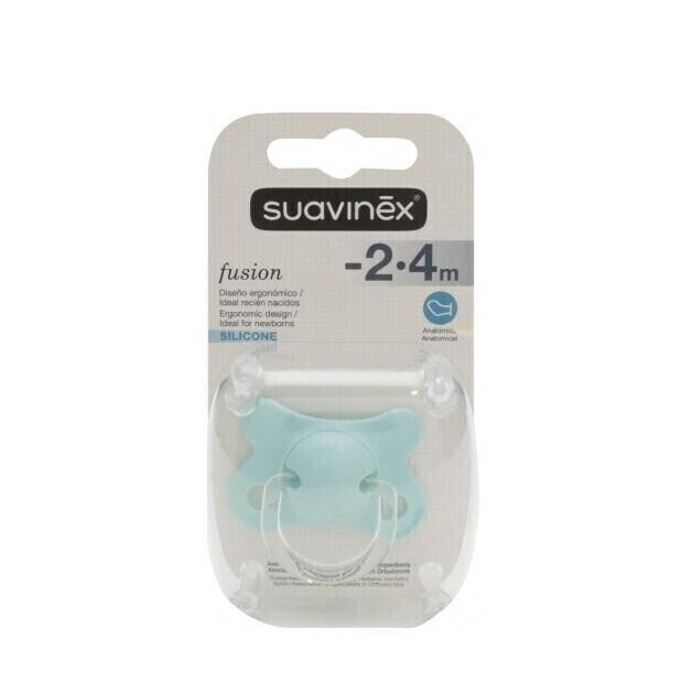 CHUPETE SILICONA T ANATOMICA SUAVINEX FUSION 2-4 M 1 CHUPETE