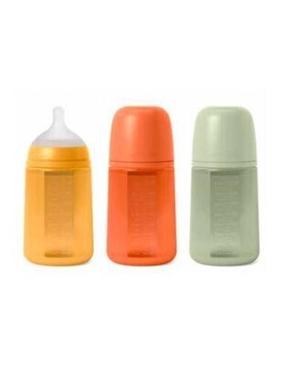 BIBERON SILICONA SUAVINEX INTENSE COLOUR   3 MESES 1 UNIDAD 240 ML