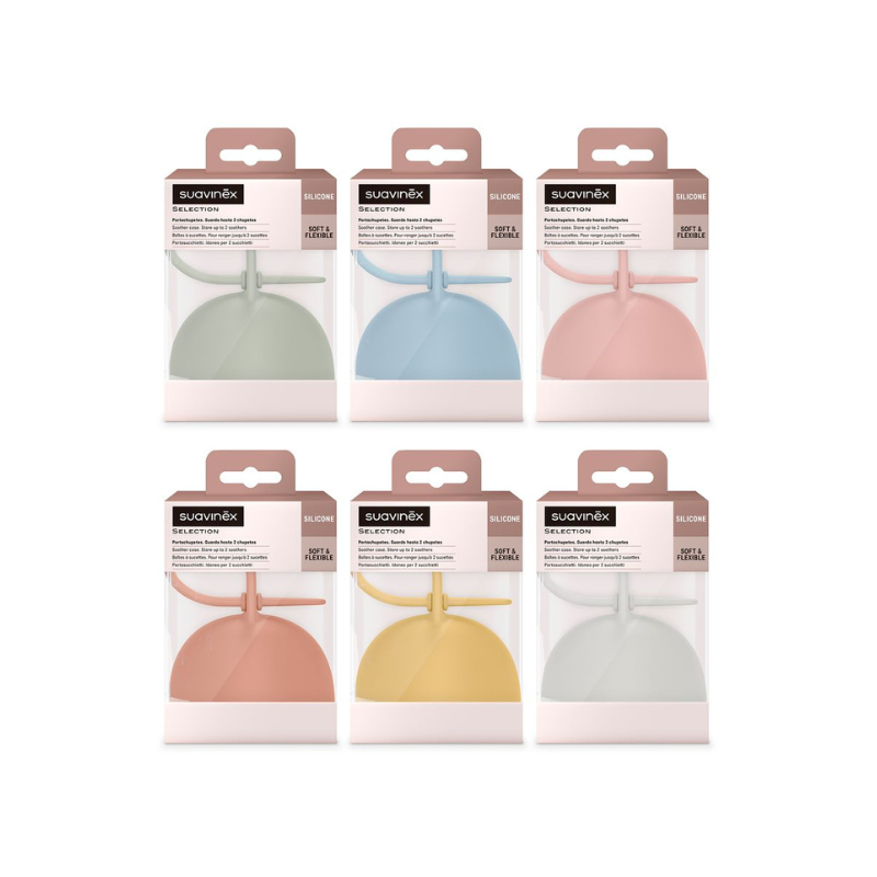 PORTACHUPETE SILICONA SUAVINEX 1 UNIDAD