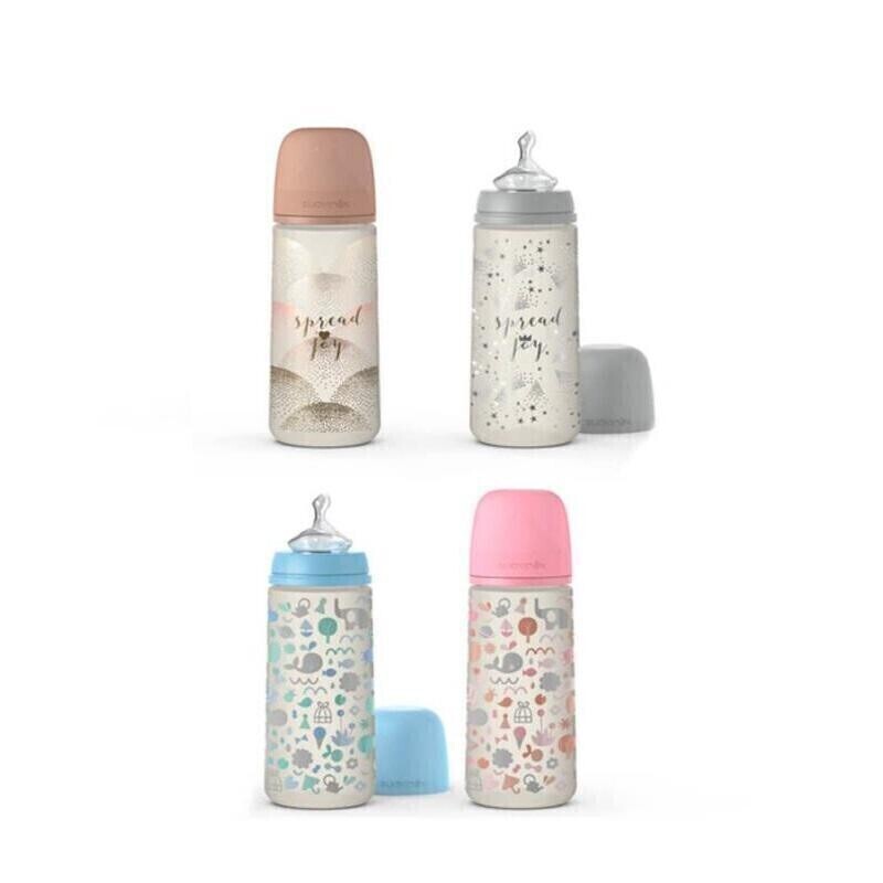 BIBERON TETINA ANATOMICA SILICONA SUAVINEX CLASICO T2L 360 ML 1 U