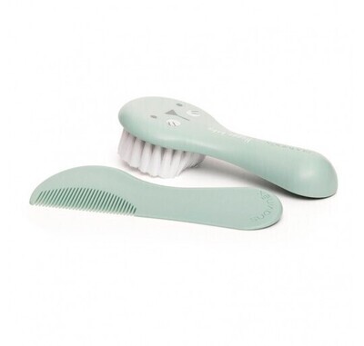 CEPILLO Y PEINE INFANTIL SOFT SUAVINEX AZUL DECORADO
