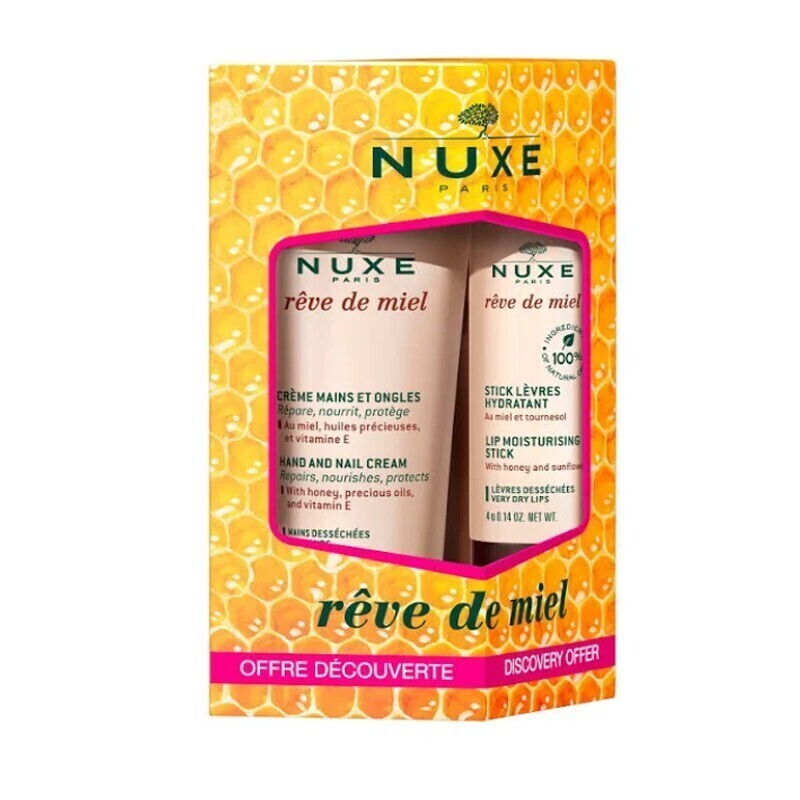 NUXE REVE DE MIEL PACK MANOS Y LABIOS