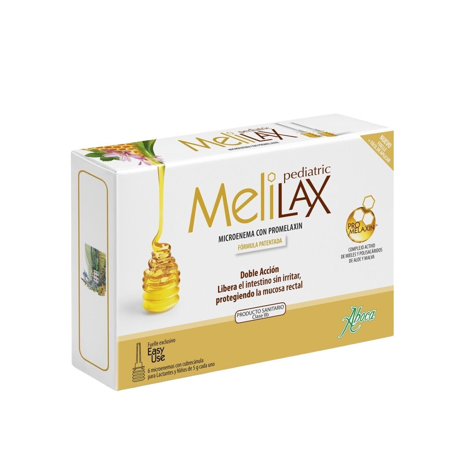 MELILAX PEDIATRIC MICROENEMAS 5 G 6 UNIDADES