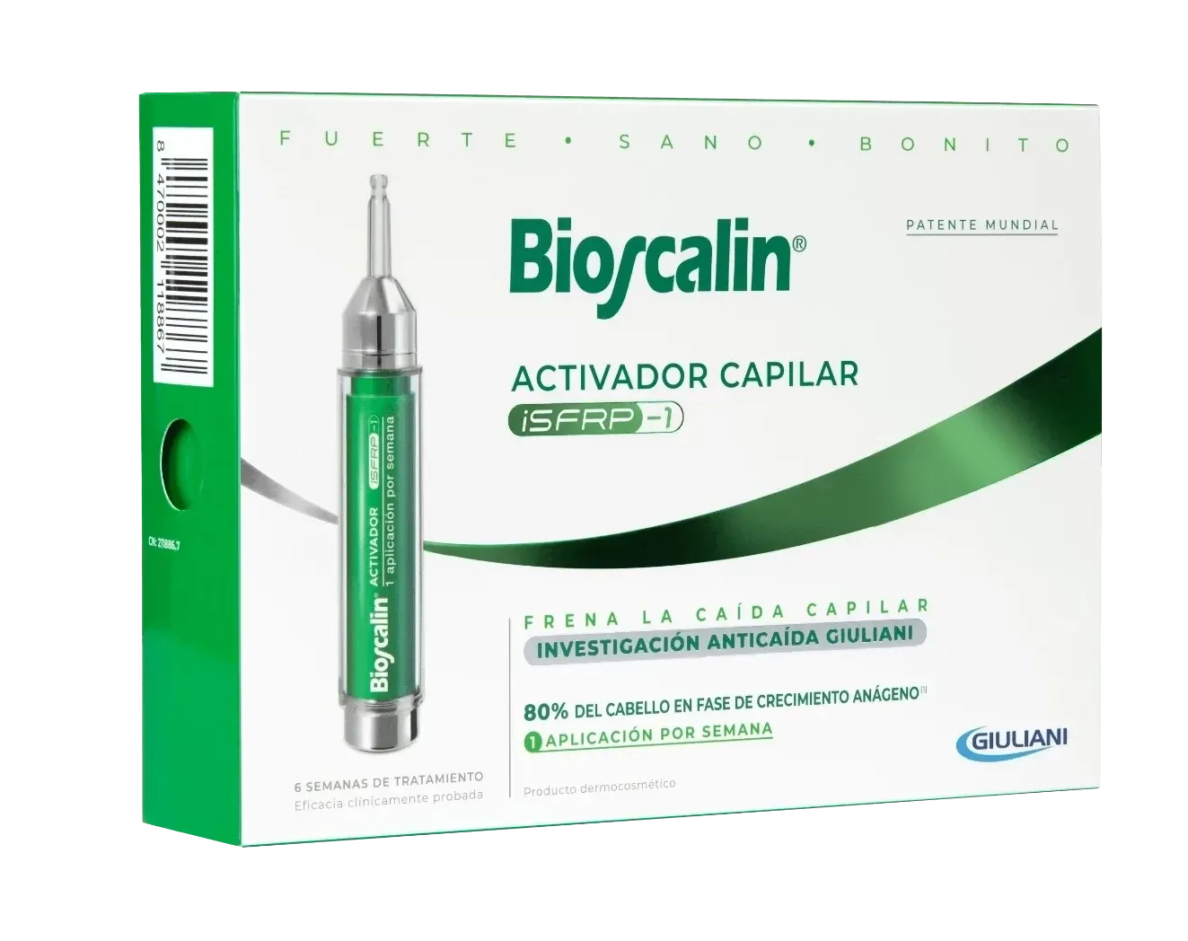 BIOSCALIN ACTIVADOR CAPILAR ISFRP-1 2 DOSIFICADORES 10 ML