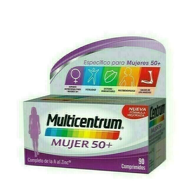 MULTICENTRUM MUJER 50  90 COMP