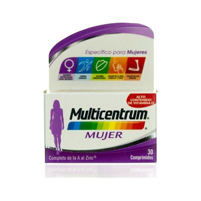 MULTICENTRUM MUJER 50  30 COMP