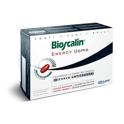 BIOSCALIN ENERGY HOMBRE 30 COMPRIMIDOS