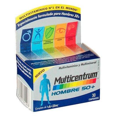 MULTICENTRUM HOMBRE 50  30 COMP