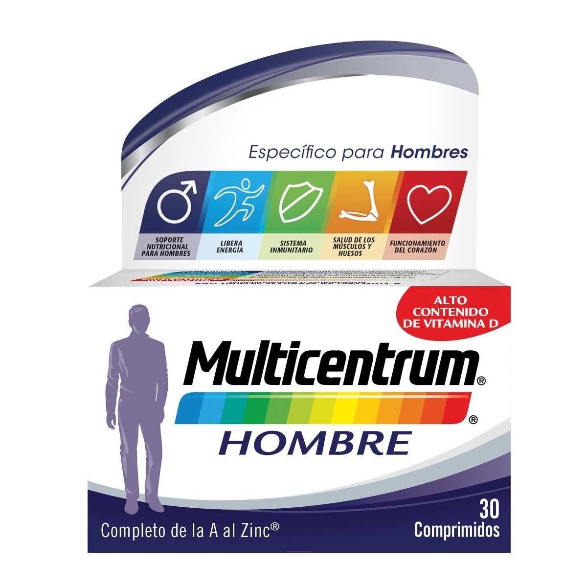 MULTICENTRUM HOMBRE 30 COMP