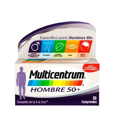 MULTICENTRUM HOMBRE 50  90 COMPRIMIDOS