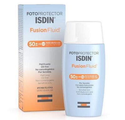 FOTOPROTECTOR ISDIN SPF-50  FUSION FLUID 50 ML