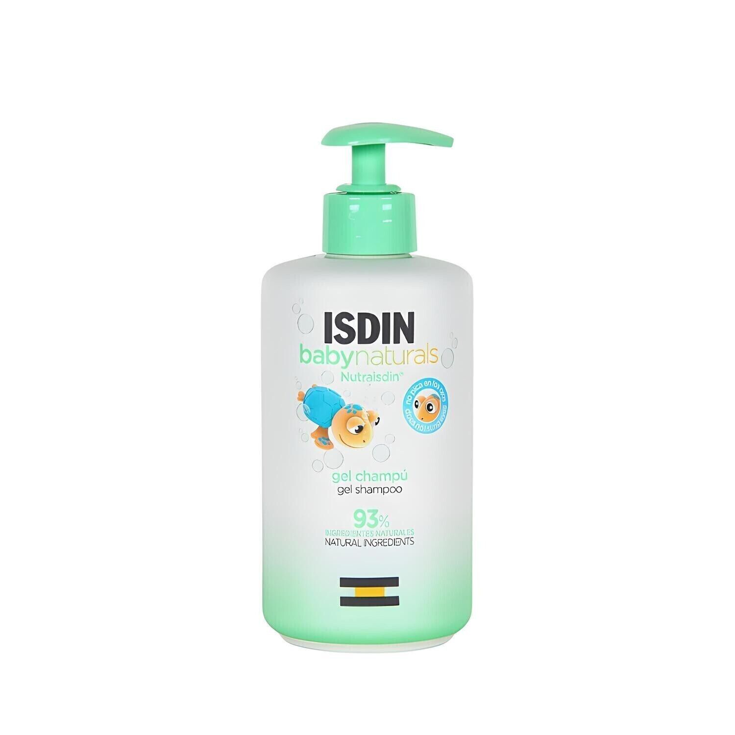 ISDIN BABY NATURALS NUTRAISDIN GEL-CHAMPU 1 ENVASE 400 ML