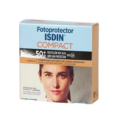FOTOPROTECTOR ISDIN COMPACT SPF-50  MAQUILLAJE C ARENA 10 G