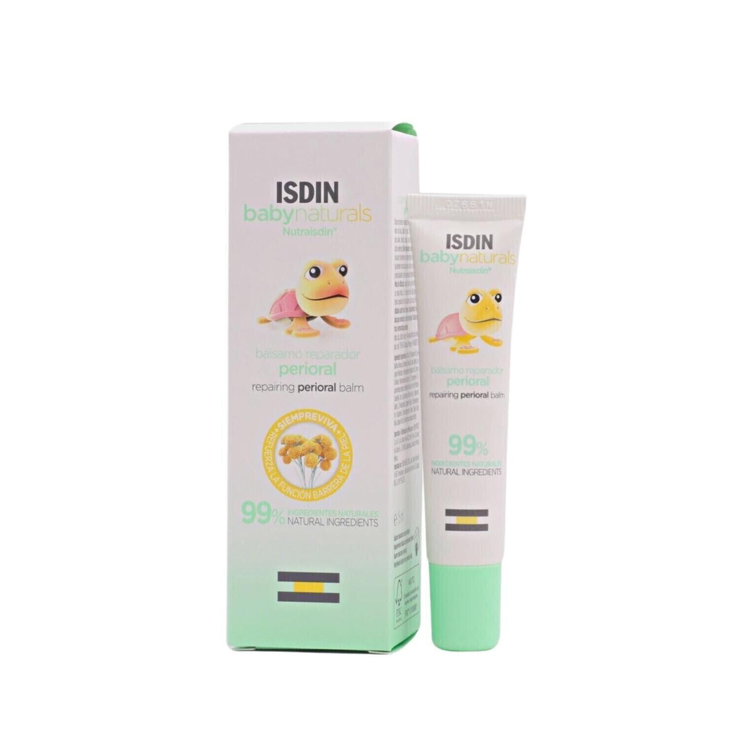 ISDIN BABY NATURALS NUTRAISDIN BALSAMO REPARADOR PERIORAL 1 ENVASE 15 ML