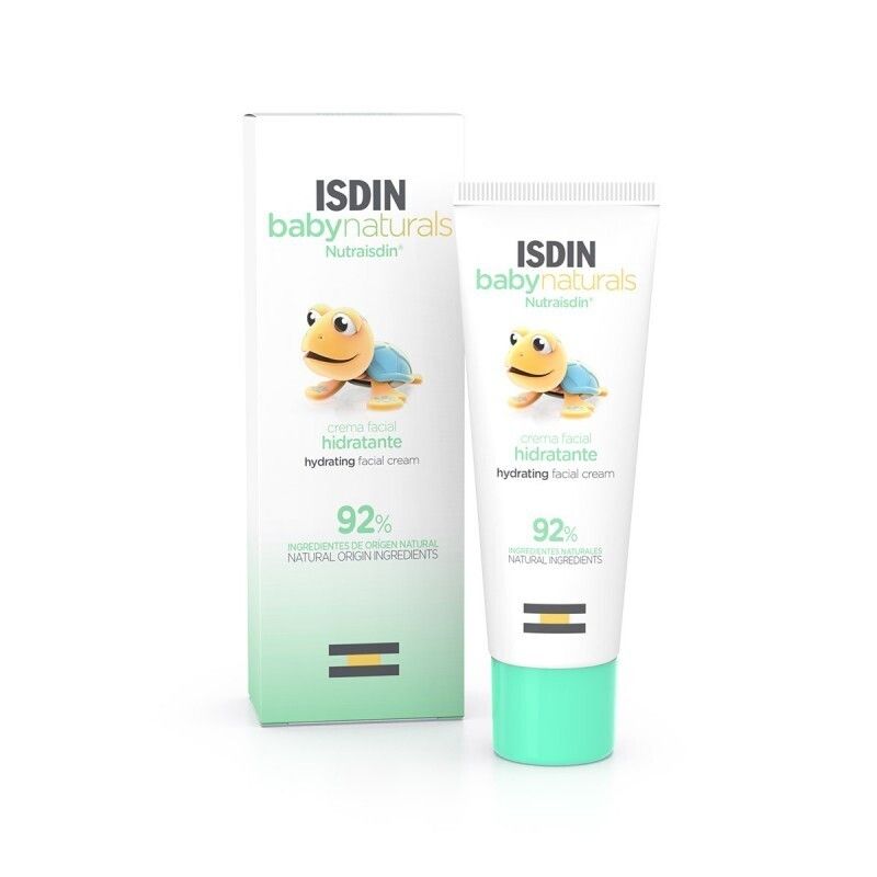ISDIN BABY NATURALS NUTRAISDIN CREMA FACIAL HIDRATANTE DIARIA 1 ENVASE 50 ML