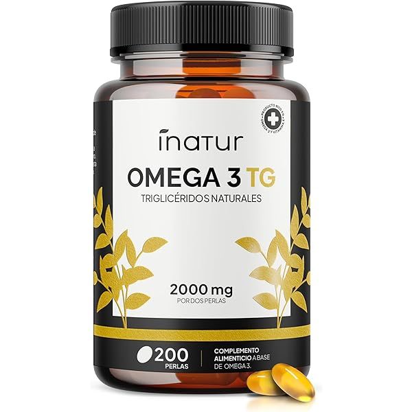 INATUR OMEGA 3 2000 MG 200 PERLAS