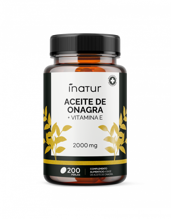 INATUR ONAGRA - EVENING PRIMEROSE OIL 1000 MG 200 PERLAS