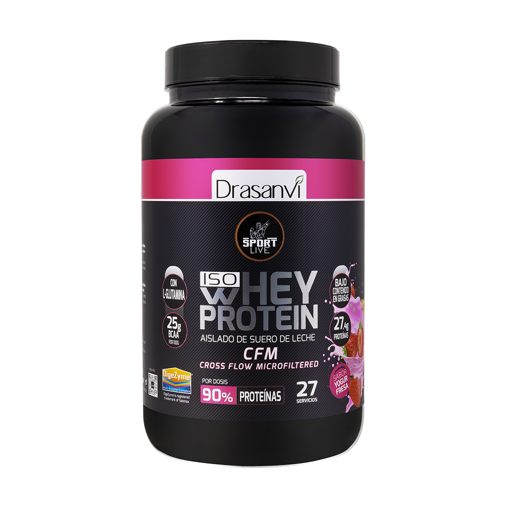 DRASANVI ISO WHEY PROTEIN SABOR YOGUR FRESA