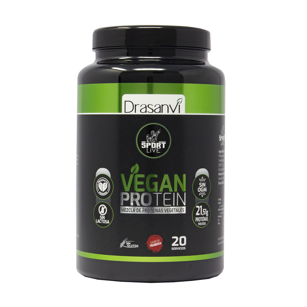 DRASANVI PROTEINA VEGETAL FRAMBUESA 600G