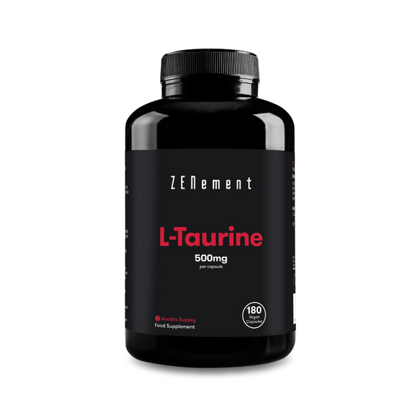 ZENEMENT L TAURINA 500MG 180CAP