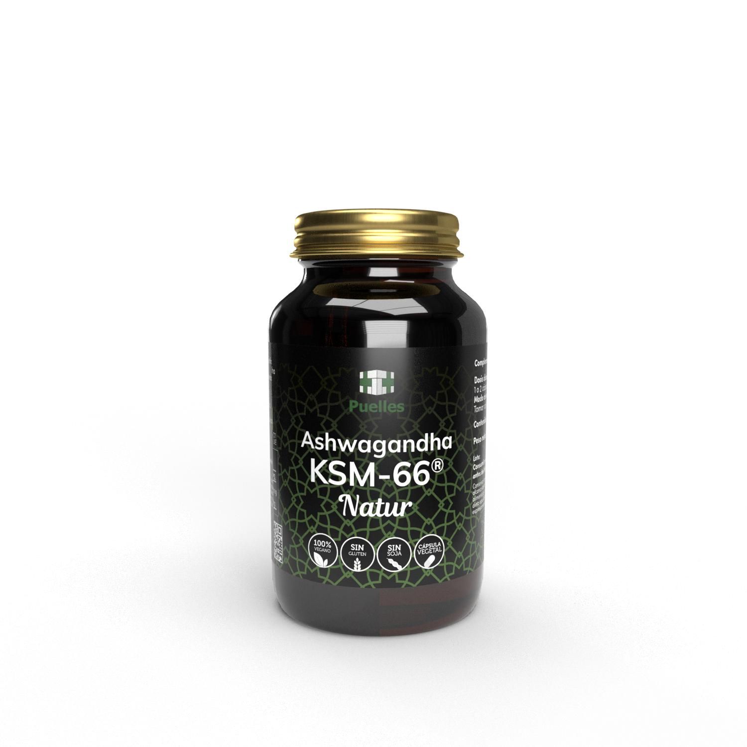 PUELLES ASHWAGANDHA KSM 66 NATUR 60 CAPS