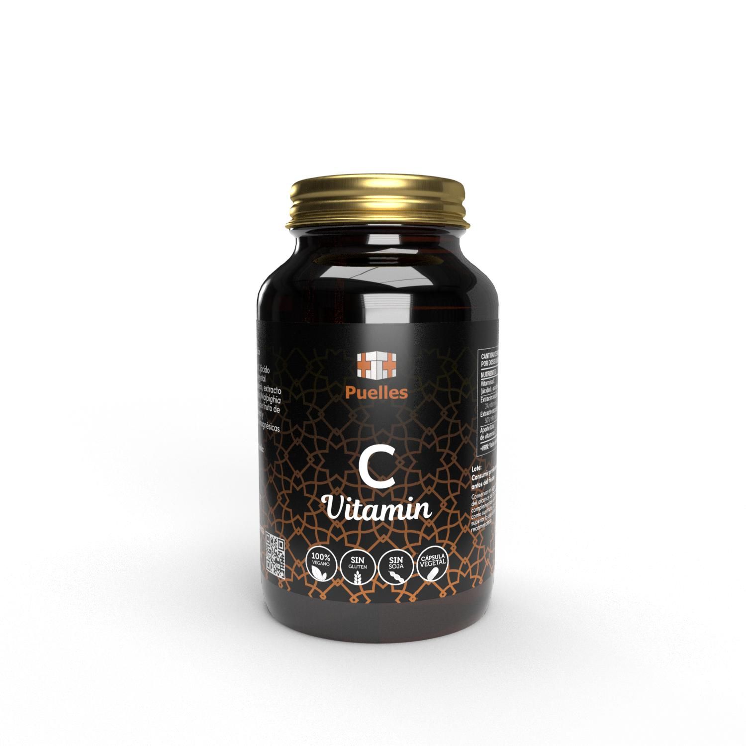 PUELLES VITAMINA C 1 G 90 CAPS