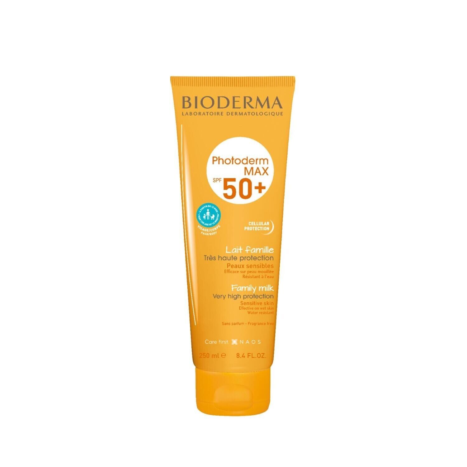PHOTODERM MAX SPF 50  LECHE FAMILIAR BIODERMA 250 ML