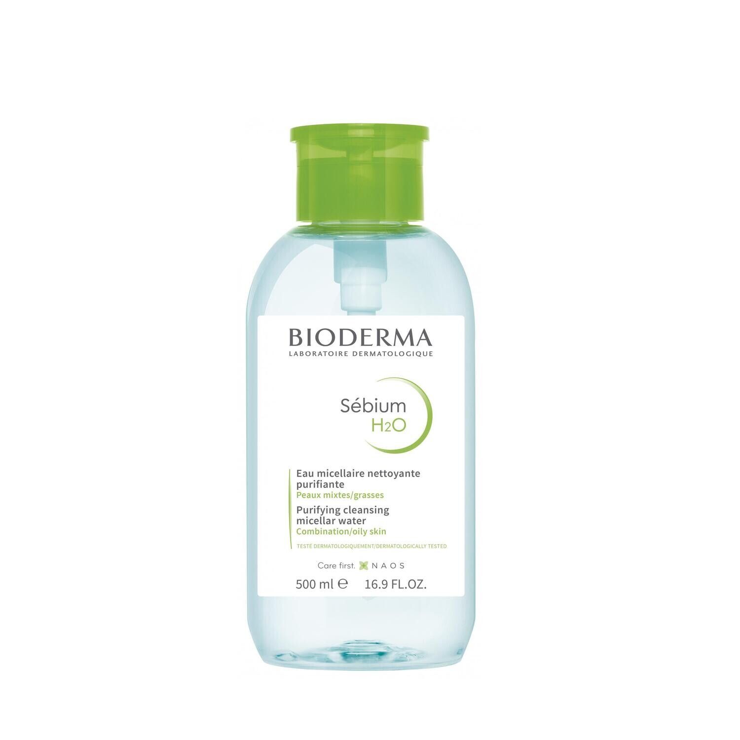 SEBIUM H2O BIODERMA 500 CC