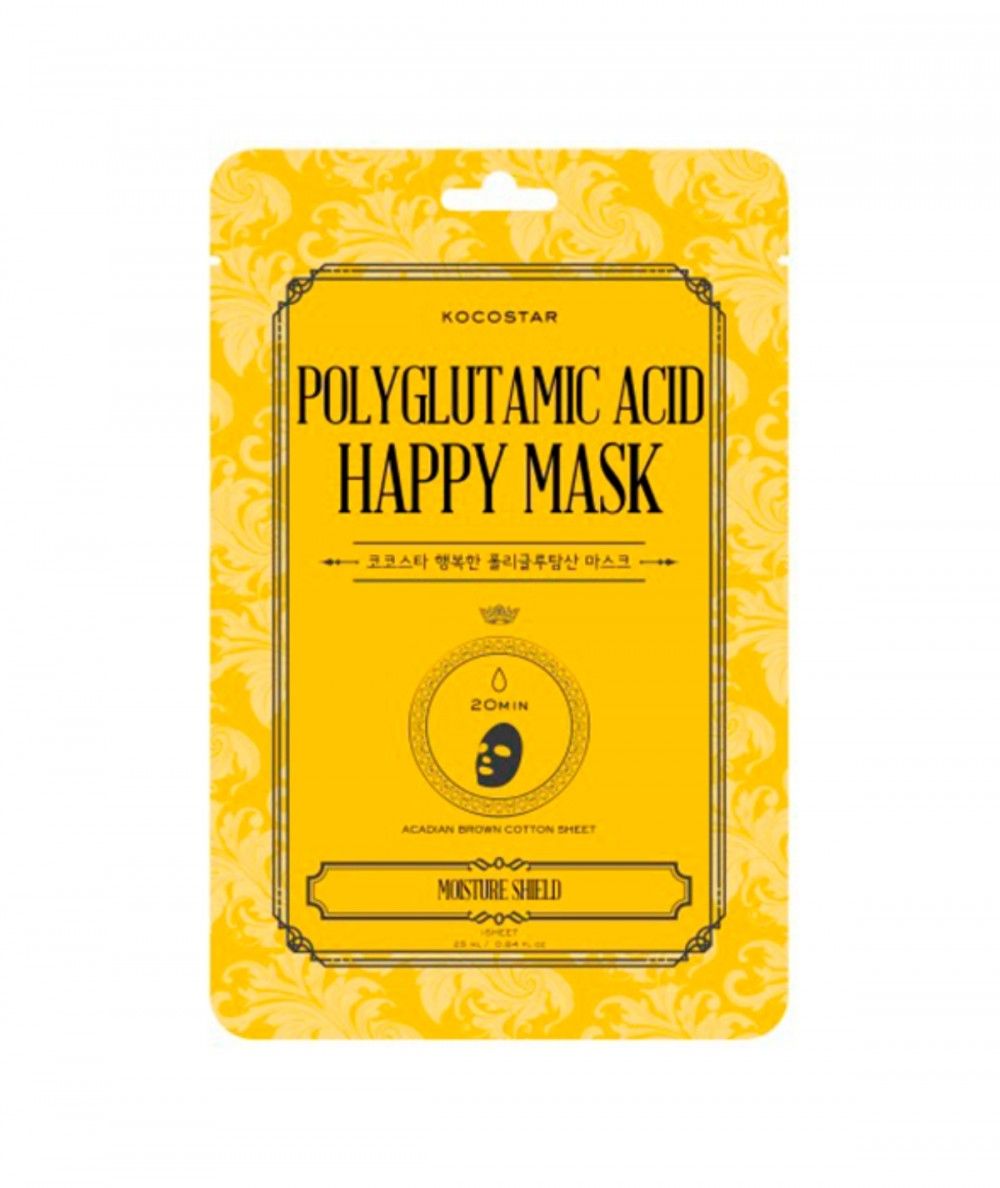 KOCOSTAR POLYGLUTAMIC ACID HAPPY MASK