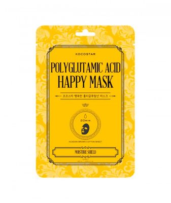 KOCOSTAR POLYGLUTAMIC ACID HAPPY MASK