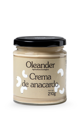 OLEANDER CREMA ANACARDO CRUDO BIO 210 GR