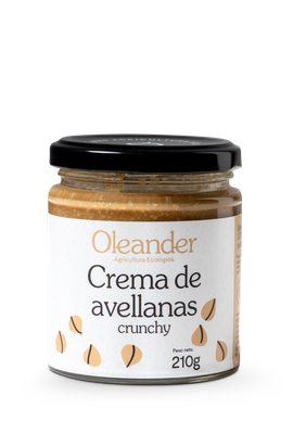 OLEANDER CREMA AVELLANA TOSTADA CRUNCHY 210 G